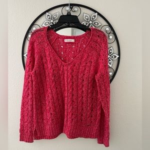 💜Abercrombie & Fitch Pink Sweater